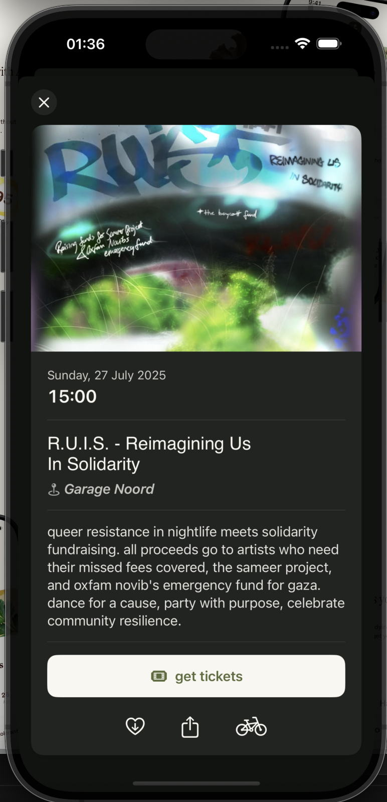 event details